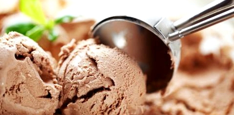 Schokoladen-Eis